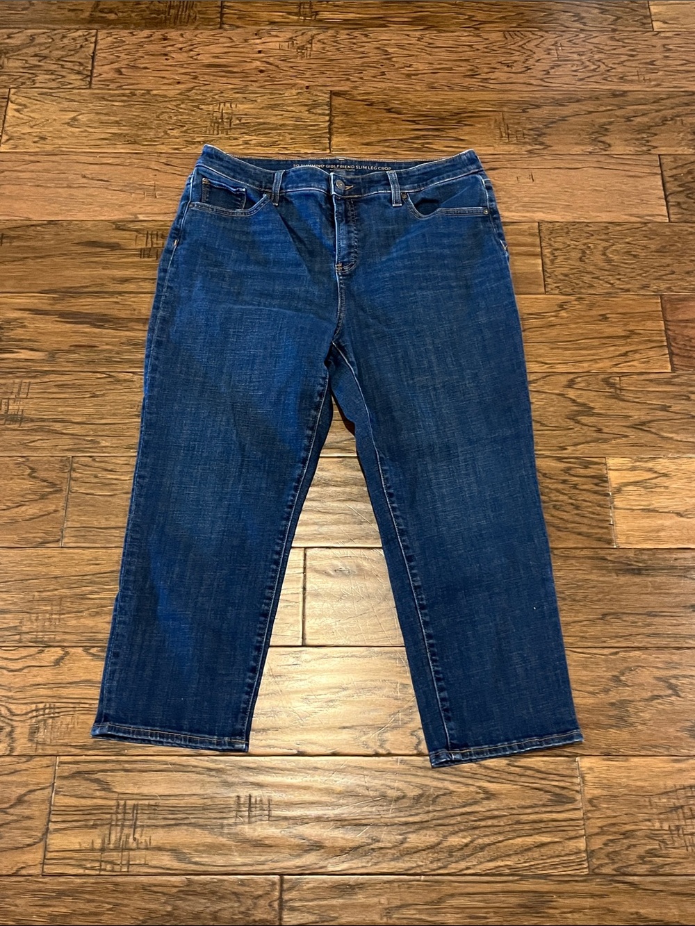 Chico’s So Slimming Girlfriend Slim Leg Crop Size 12/2